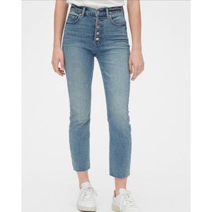 GAP Cigarette Jean, Size 27 Regular Indigo Blue